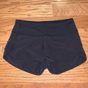 LULU LEMON- Speed Up Shorts- Size 2